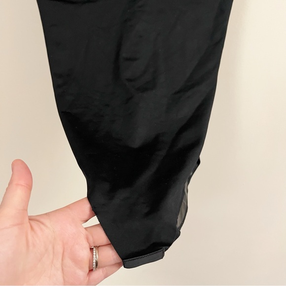 SPANX Shape Suit Your Fancy Strapless Cupped Brief Bodysuit Size Large Black - Picture 5 of 13